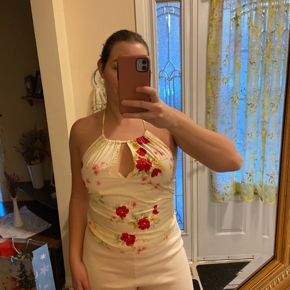 Vintage Floral Halter Top - Picture 7 of 7